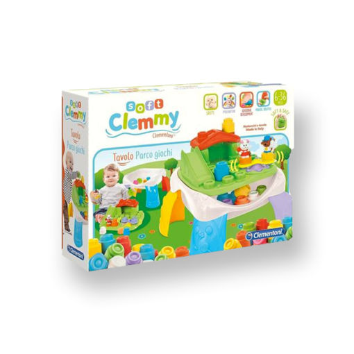 Picture of CLEMMY SOFT BLOCKS TABLE PLAY GAMES